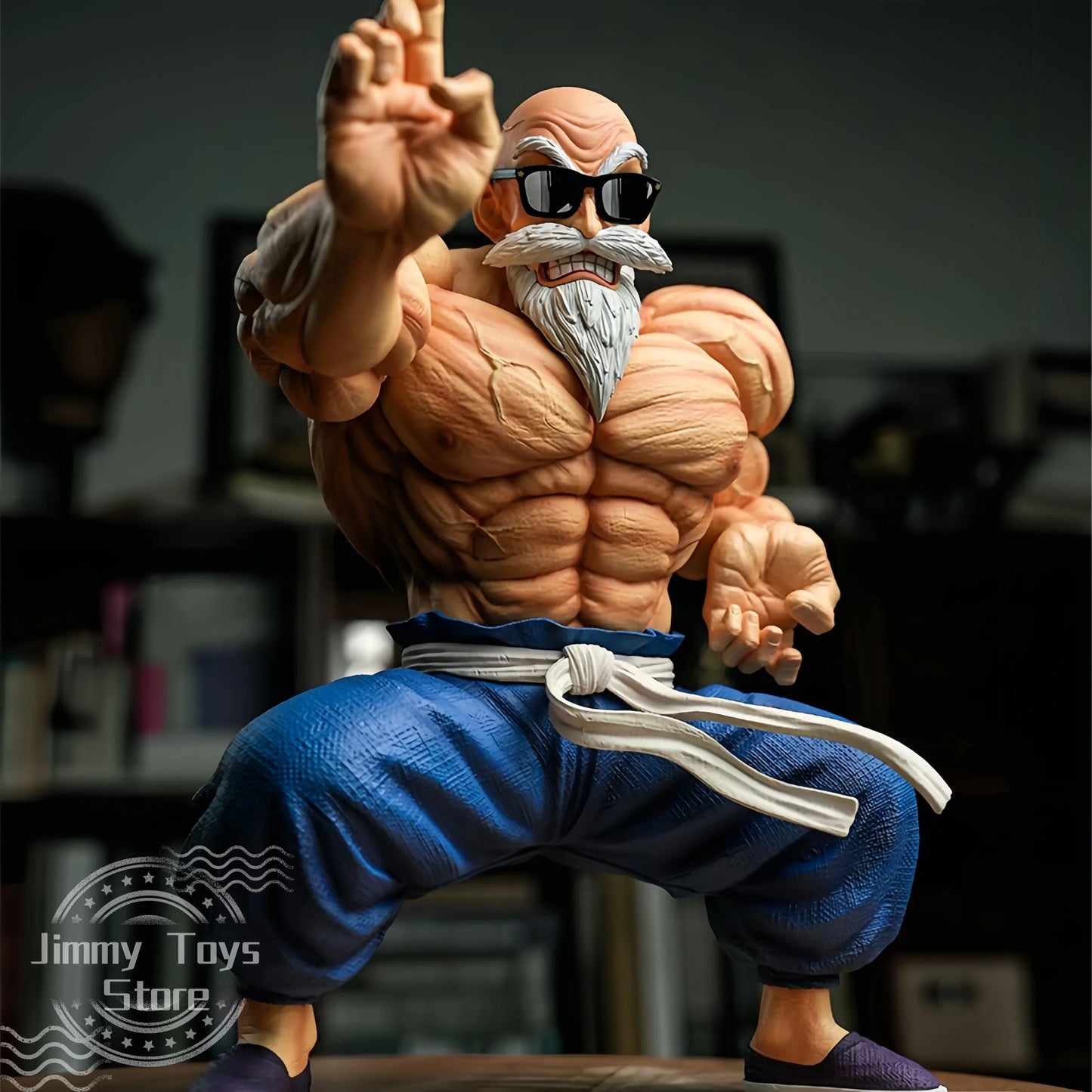 Anime Dragon Ball Muscle Master Roshi Figure