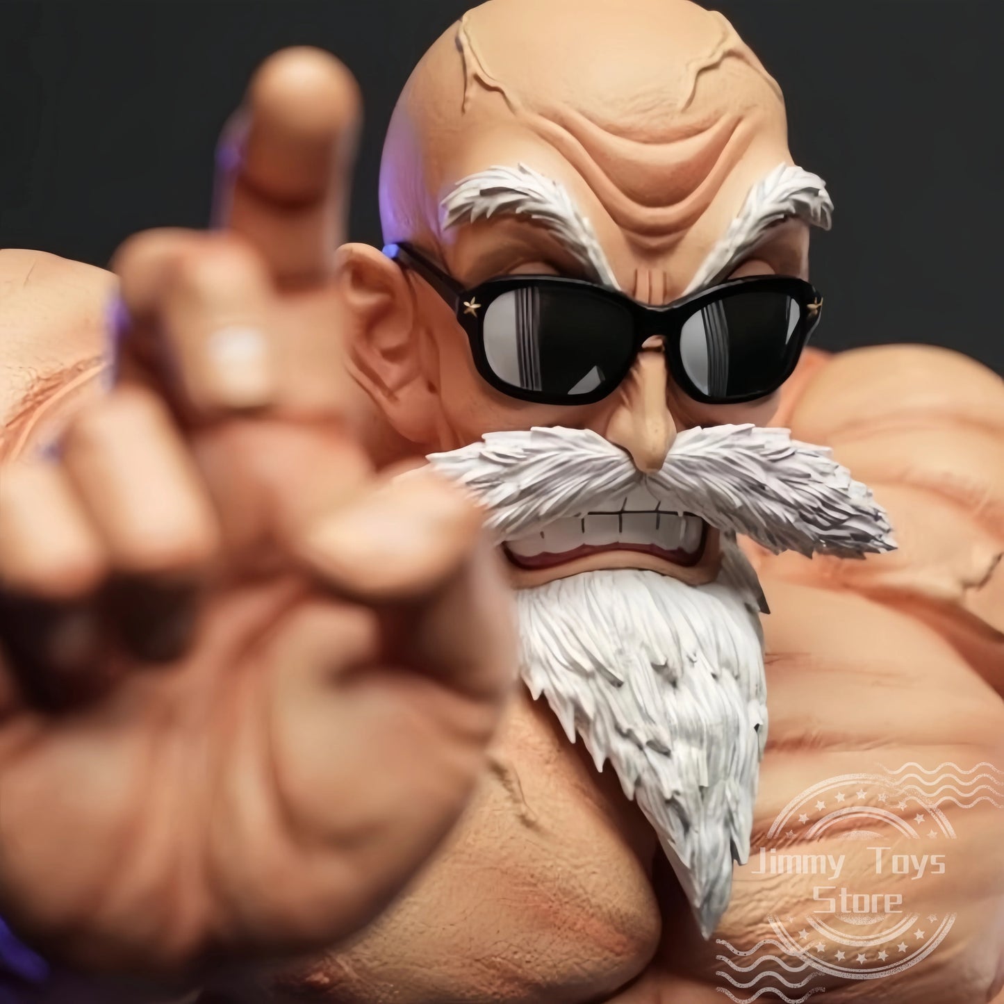 Anime Dragon Ball Muscle Master Roshi Figure