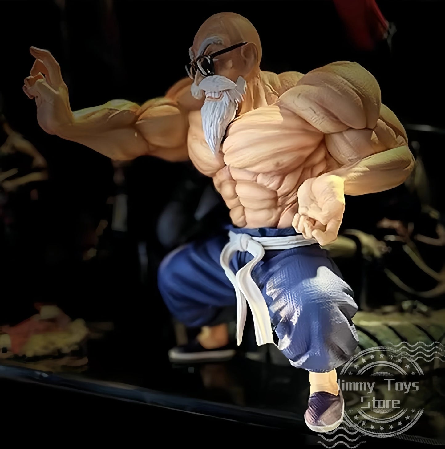 Anime Dragon Ball Muscle Master Roshi Figure