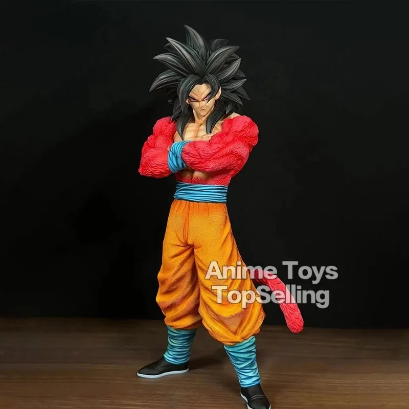 Anime Dragon Ball Super Saiyan 4 Goku Figure