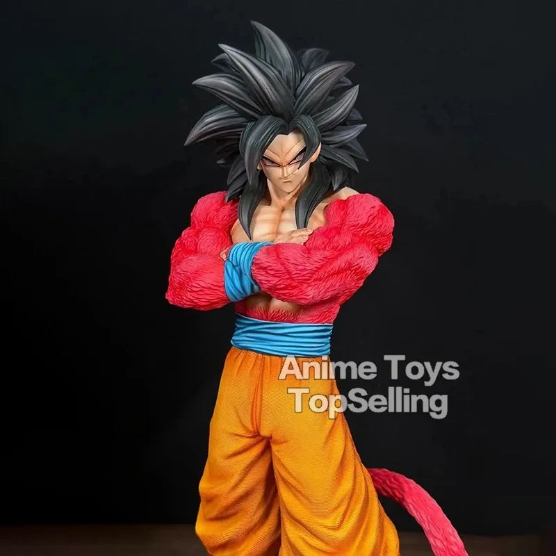 Anime Dragon Ball Super Saiyan 4 Goku Figure