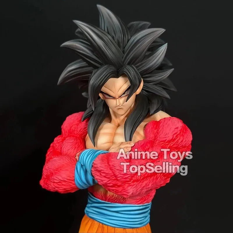 Anime Dragon Ball Super Saiyan 4 Goku Figure