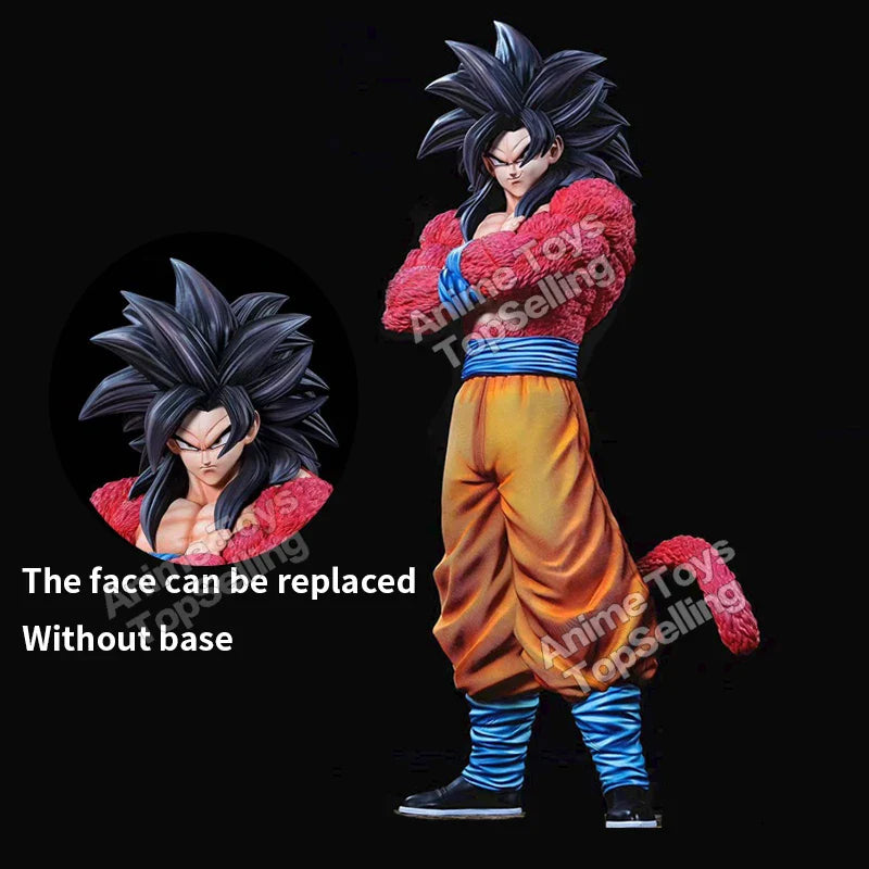 Anime Dragon Ball Super Saiyan 4 Goku Figure