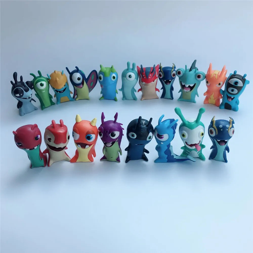 Slugterra Cartoon Anime Action Figure PVC Model Collection Toy Set