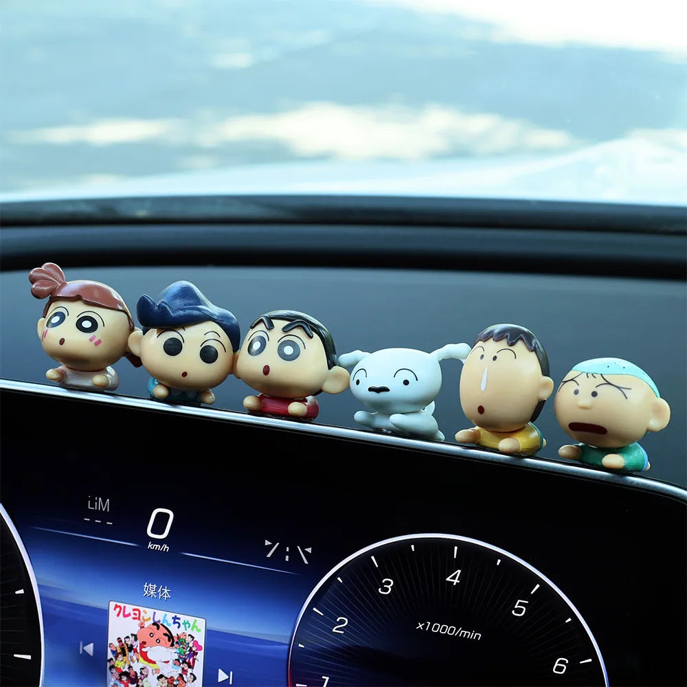 Anime Crayon Shin-chan Action Figure Set