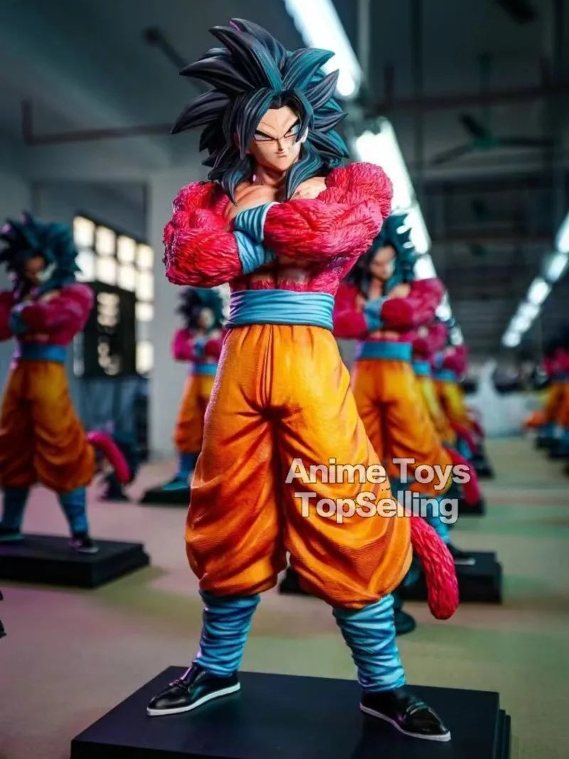 Anime Dragon Ball Super Saiyan 4 Goku Figure