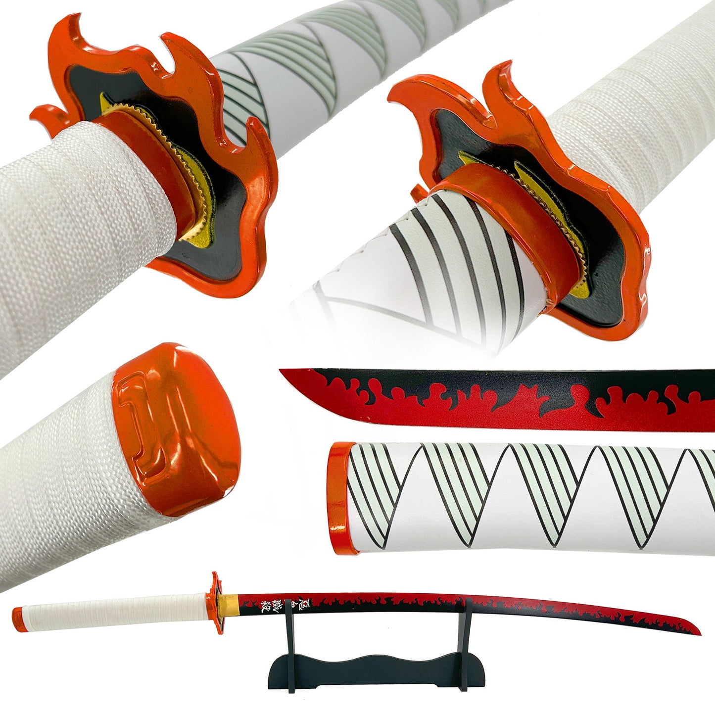 Kyojuro Rengoku Demon Slayer Handmade Katana