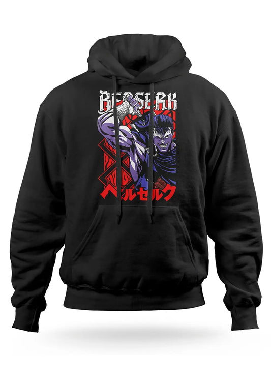 Felpa con cappuccio Berserk Anime